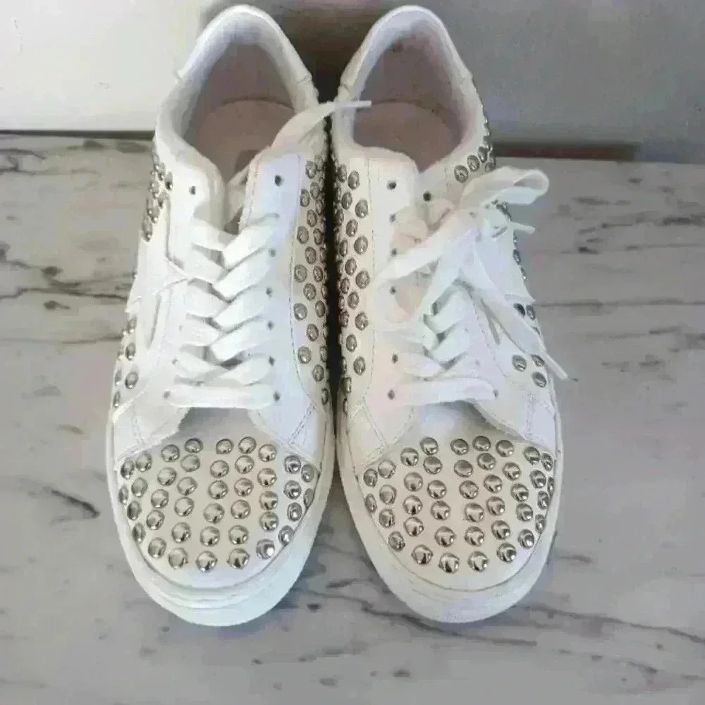 Steven New York Womens Studded Phunky Sneaker 8 - Picture 5 of 16
